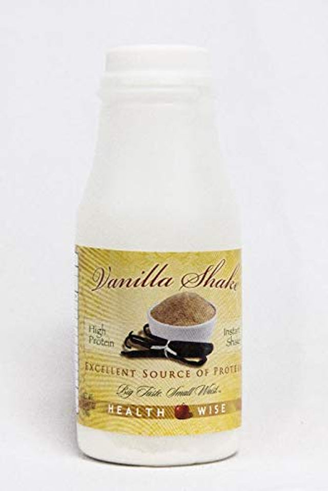 Fit Wise Weight Loss Vanilla Shake Shake Bottles (6 Pack of Bottles)