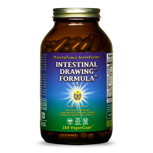 Intestinal Drawing Formula - 260 Vegancaps