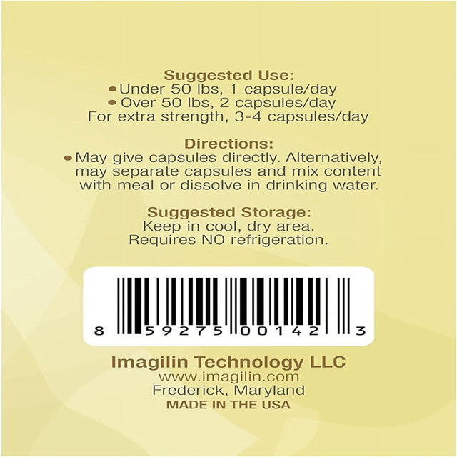 Imagilin Technology Mito Max Cranberry Pet Capsules, 90 Count