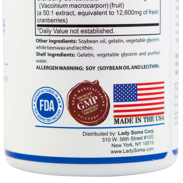 Lady Soma Candida Complex Extra Strengthyeast and Flora Balance, 60 Capsules