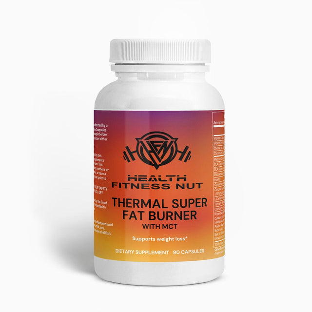 Health Fitness Nut Thermal Super Fat Burner with MCT