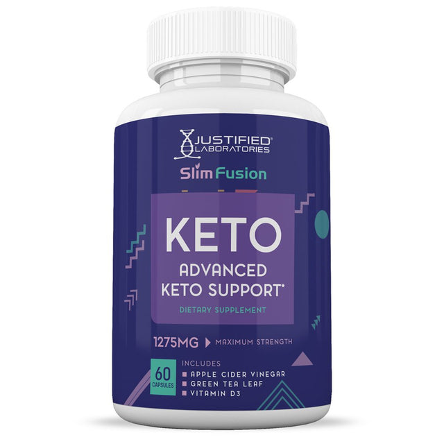 (10 Pack) Slim Fusion Keto ACV Pills 1275Mg Alternative to Gummies Dietary Supplement 600 Capsules