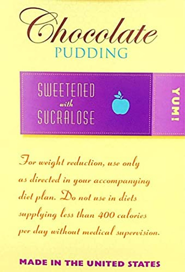 Healthywise - High Protein Double Chocolate Pudding Mix, 15G Protein, Low Calories, Low Fat, 7 Servings per Box