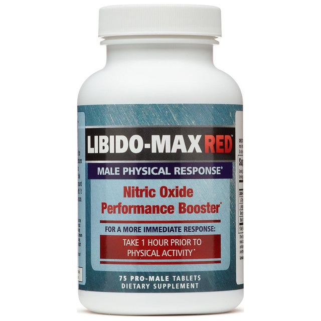 Libido-Max Red Nitic Oxide Performanc Booster Dietary Supplements, 30 Ea (Pack of 6)