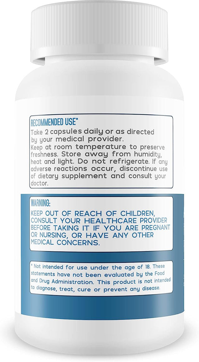 Advanced Memory Formula - by True You Health - Nootropic Brain Supplement - Formulated with Ginkgo Biloba, L-Glutamine, Bocopa Monnieri, Taurine, & More for Memory and Focus - 60 Count