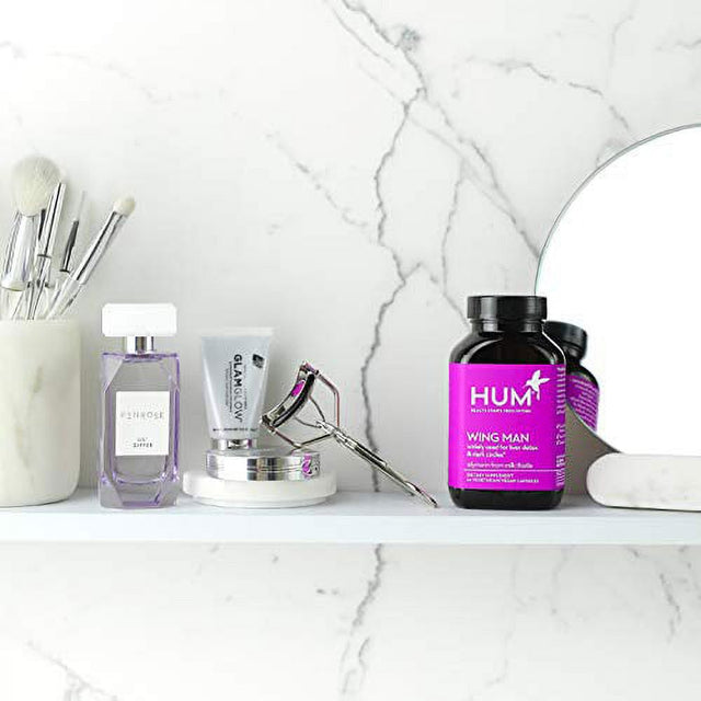 HUM Nutrition Wing Man Liver Detox Support 60 Vegan Capsules