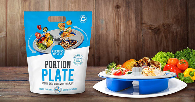 All in One Plate | Diet Weight Loss Aid | Food Management & Servings Control (All in One)