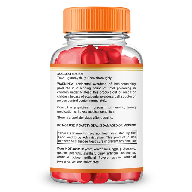 Impact Keto ACV Gummies, Official Advanced Powerful Formula, Maximum Strength (1 Pack)