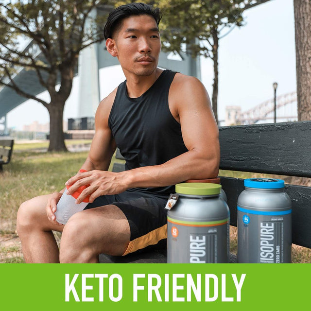 Isopure, Protein with Coffee, Espresso, 3 Lb, 41 Servings