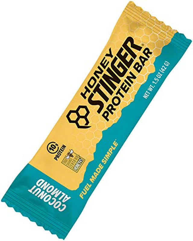Honey Stinger 10G Whey Protein Bar Box/15 Dark Chocolate Coconut Almond