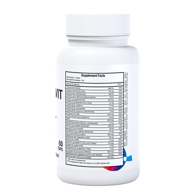 HALLMULTIVIT Men'S Multivitamin - Energy & Vitality - 60 Tabs