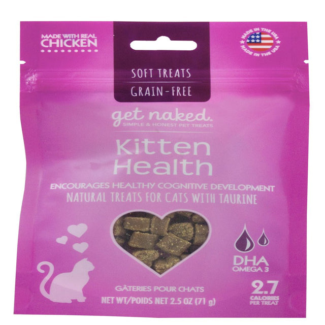 Get Naked Kitten Health Soft Natural Cat Treats, 2.5 Oz