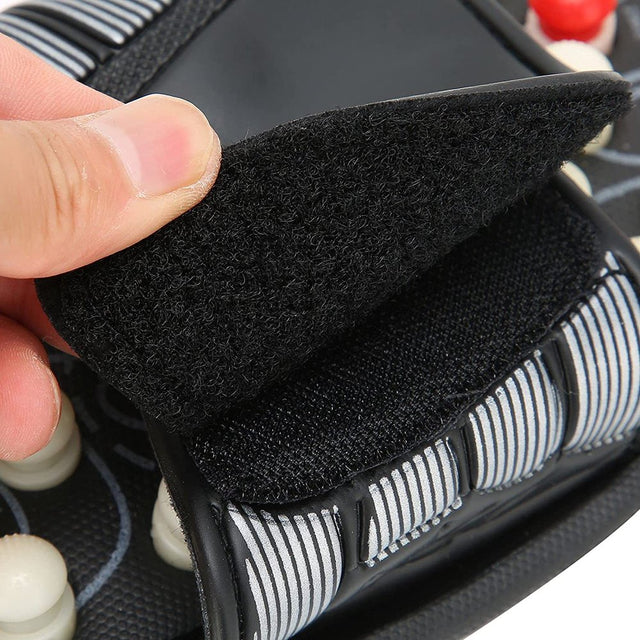 DERCLIVE Plantar Fasciitis Relief Massager, Foot Massage Slippers Sandals Mat for Men Women, Reflexology Foot Massager for Circulation