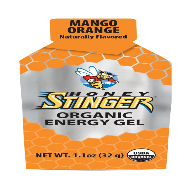 Honey Stinger Energy Gel, Mango Orange, 24 Ct