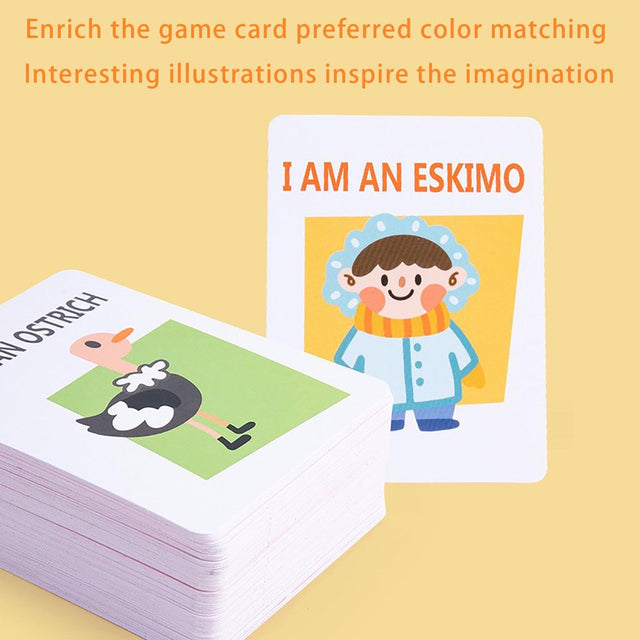 Herrnalise Headband Game Guessing Game Quick Question Game Set Includes 4 Pieces Headbands, 116 Pieces Picture Cards,Picture Guessing Board Game New Edition Kids Toy Clearance