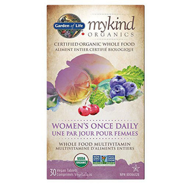 GARDEN of LIFE Multi Once Daily Women, 30 CT