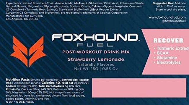 Foxhound Fuel Sample Pack | 2 of Each: Ready, Hydrate, & Recover