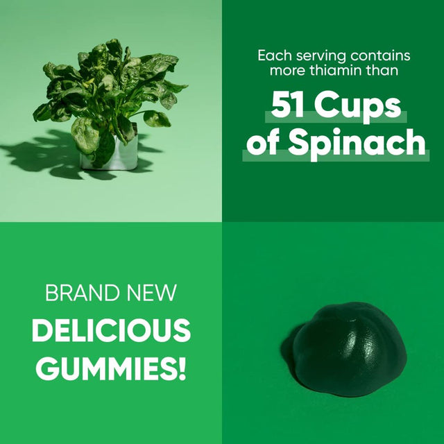 Goli Nutrition Supergreen Gummies, 60 Count, Fruit Blend Flavor (5-Pack)