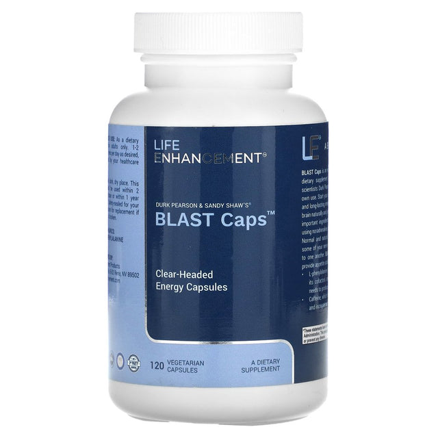 Life Enhancement Blast Caps, 120 Vegetarian Capsules