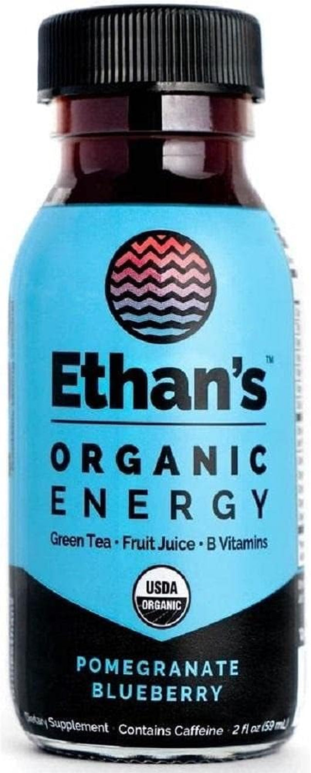 ETHANS Organic Pomegranate Blueberry Energy Shot, 2 FZ