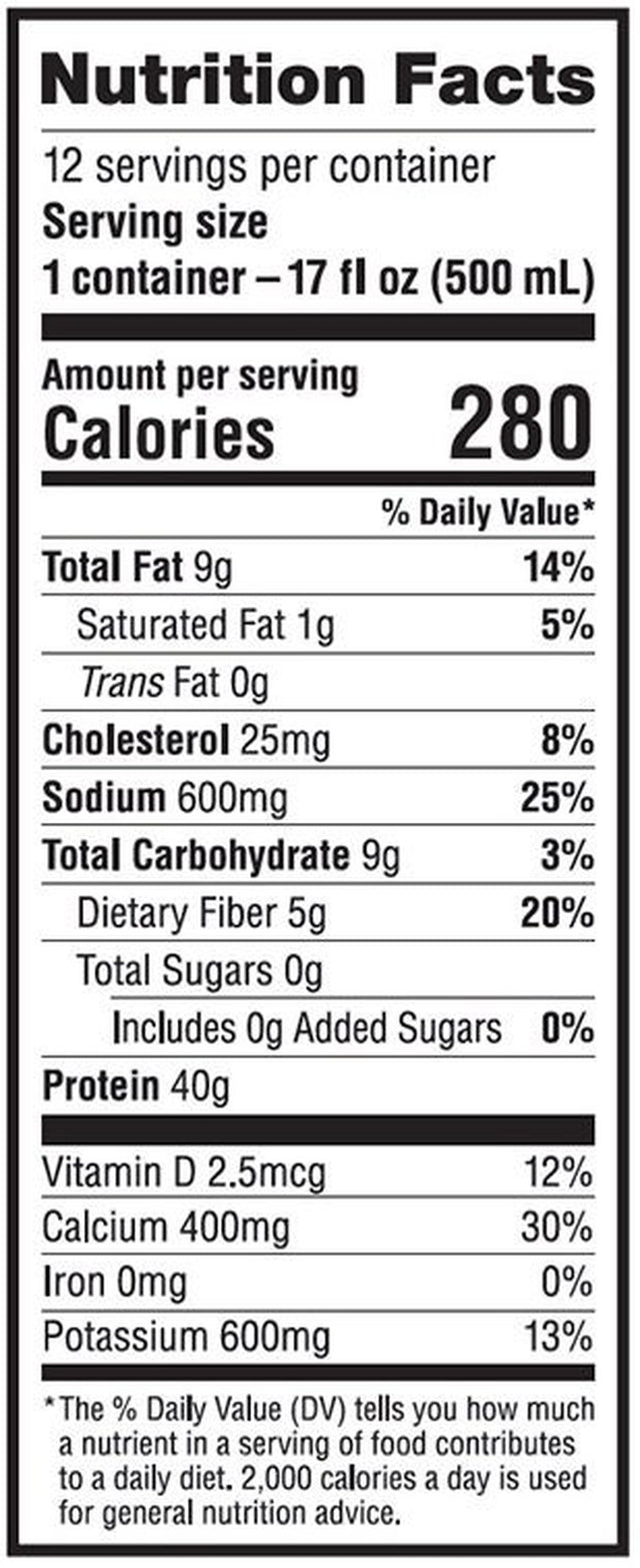 Labrada Lean Body Protein Shake, Cookies & Cream, 40G Protein, 17 Fl Oz, 12 Ct