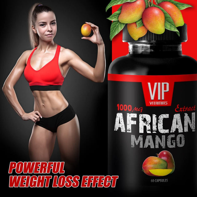 Fat Loss Happens on Monday - AFRICAN MANGO EXTRACT 500MG - African Mango Bulk Supplements - African Mango Seed Extract - African Mango Supplements - African Mango Extract - 1 Bottle (60 Capsules)