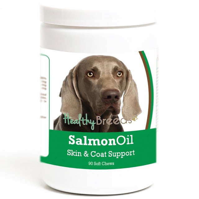 Healthy Breeds Weimaraner Salmon Oil Soft Chews 90 Count
