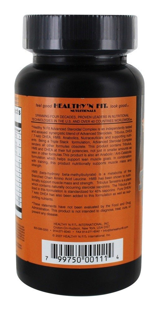 Healthy N' Fit - Advanced Steroidal Complex Triple Stack - 90 Capsules