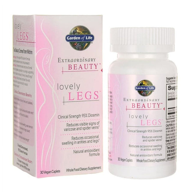 Garden of Life Extraordinary Beauty, Lovely Legs, 30 Vegan Caplets