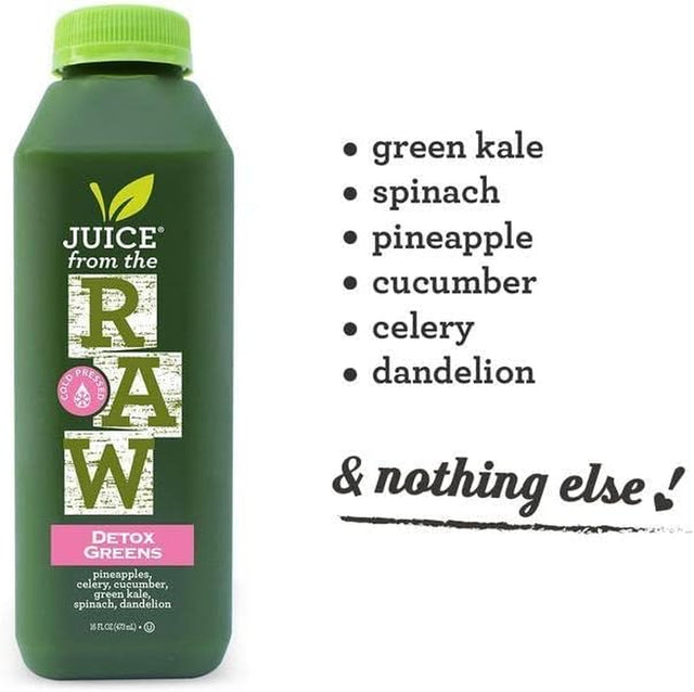 9-Day Vitamin-C Immunity Cleanse by Juice from the RAW® - Most Popular Juice Cleanse/Detox / 100% Raw Cold-Pressed Juices (18 Bottles + 9 Shots)