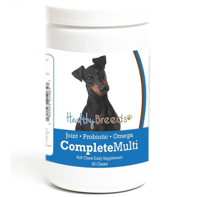 Healthy Breeds 192959010657 Manchester Terrier All in One Multivitamin Soft Chew - 90 Count