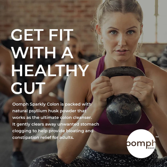 Oomph Body Sparkly Colon Cleanse Detox Formula - 60 Capsules