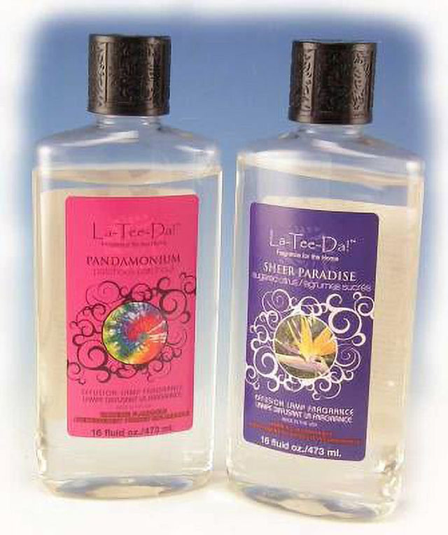 La-Tee-Da Effusion and Fragrance Lamp Oil Refills - 16 Oz - MOUNTAIN LODGE
