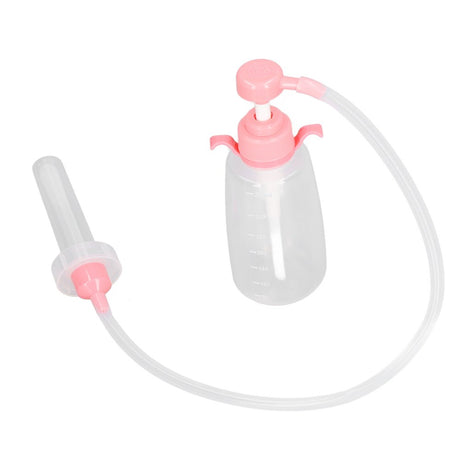 Vaginal Cleaner, Reusable 350Ml Large Capacity Vaginal Cleansing Douche Top Pressing Empty Bottle for Puerpera Period
