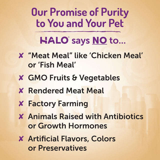 Halo Purely for Pets Spot'S Stew Wholesome Chicken Toy & Small Breed Dry Dog Food, 4 Lb