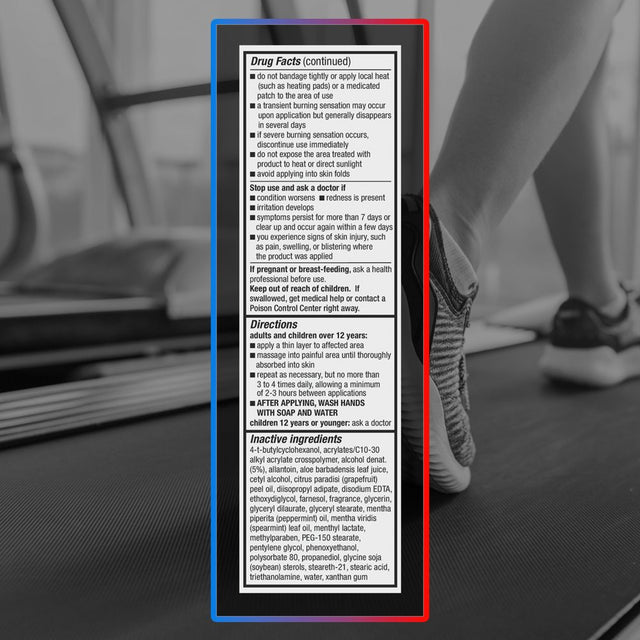 Icy Hot Advanced Muscle & Joint Pain Relief Cream with Menthol and Camphor, 2Oz