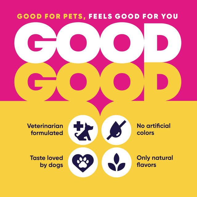 Goodgood Dog Supplement to Support Healthy Dogs, Hip + Joint, 90 Natural Flavor Chews