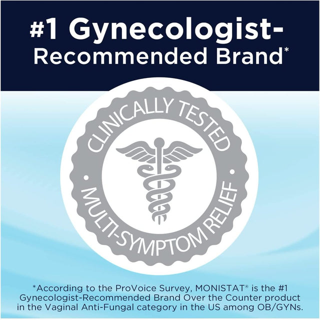 MONISTAT 1-Dose Yeast Infection Treatment for Women, 1 Ovule Insert & External Itch Cream