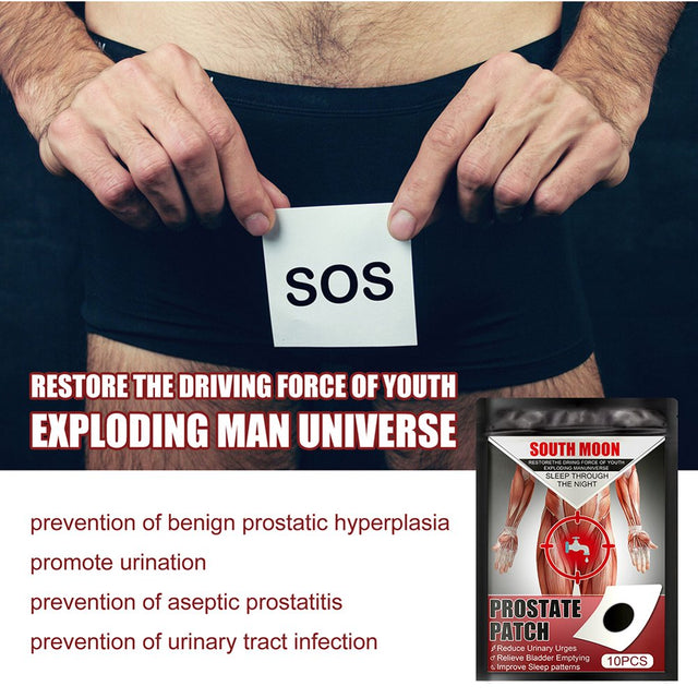 Men Prostate Health Patches for Relieve Kidney Deficiency Bladder Control Pads