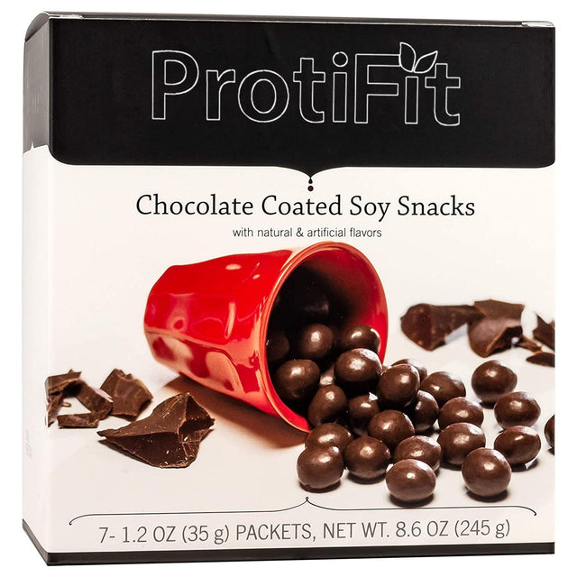 Ideal Protein Compatible Proti Fit High Protein Chocolate Coated Soy Snacks