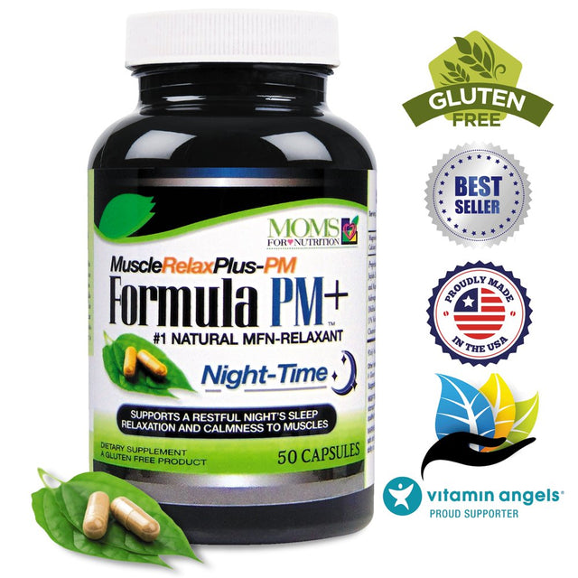 All Natural Muscle Relax Formula PM plus - over 1,150 Milligram Support - Night-Time Relaxer - Maximum Strength Natural Relaxant - 50 Capsules…
