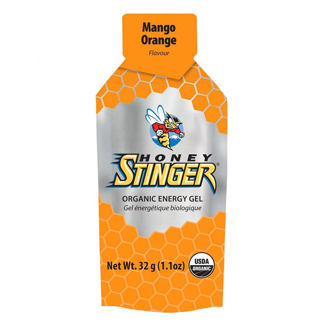 Honey Stinger Energy Gel, Mango Orange, 24 Ct