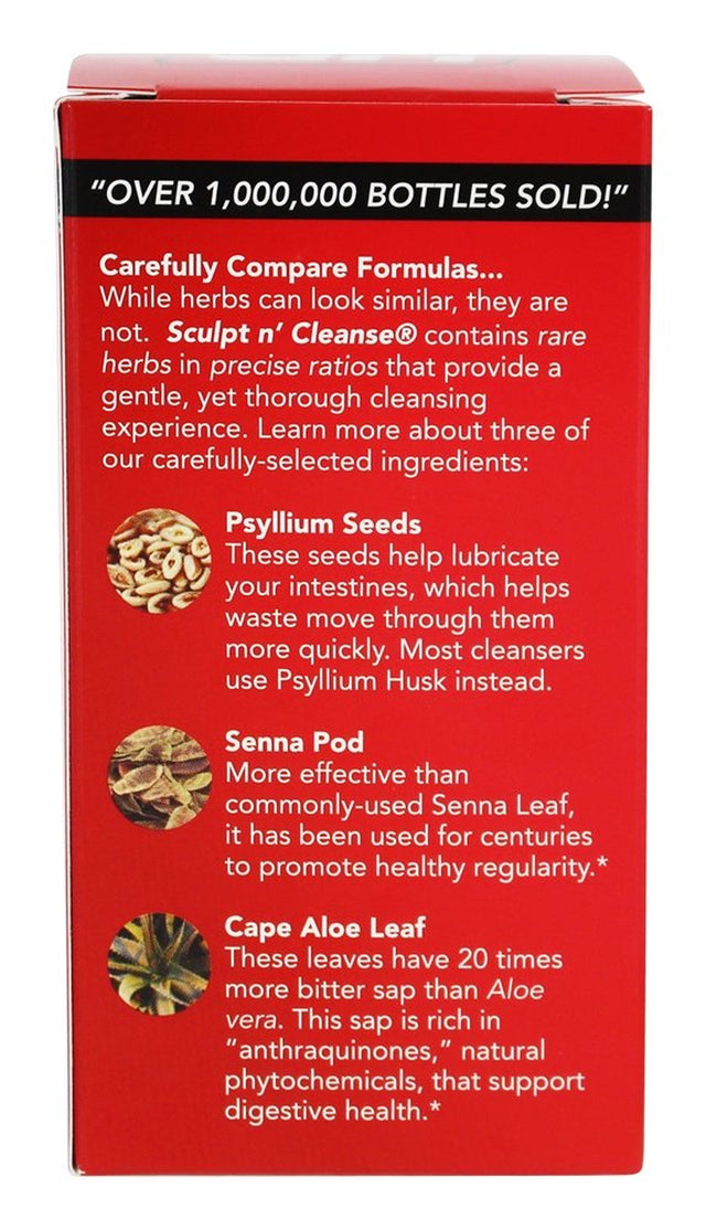 Health Direct - Sculpt N' Cleanse Colon Cleansing Formula 450 Mg. - 50 Capsules