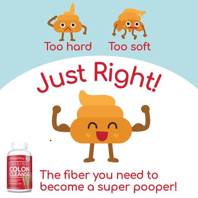 Health plus Colon Cleanse Digestive Support, 200 Capsules, 33 Servings