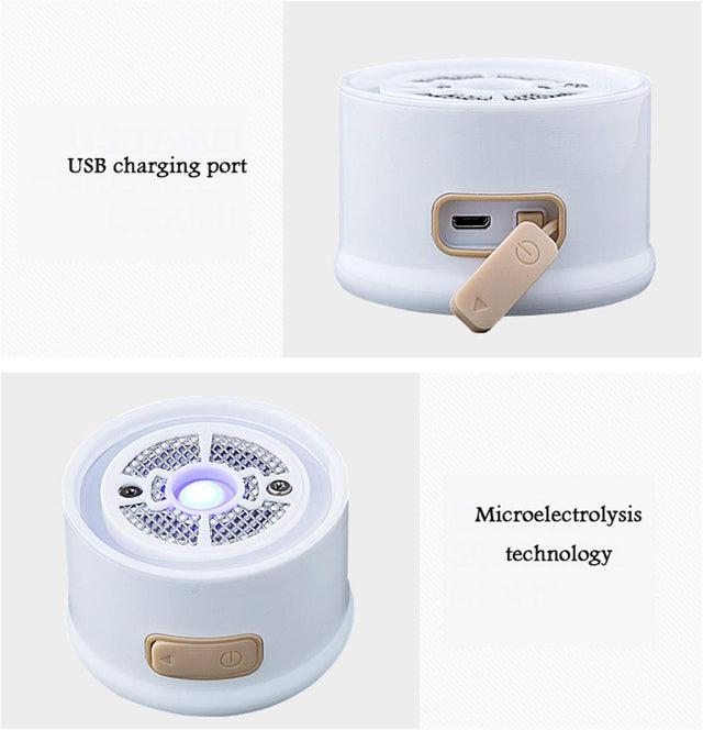 Portable 3 Minute Hydrogen-Rich Water Bottle Rechargeable High Concentration Hydrogen Generator Glass Bottle Anti-Aging Anti-Oxidation Kettle 300Ml