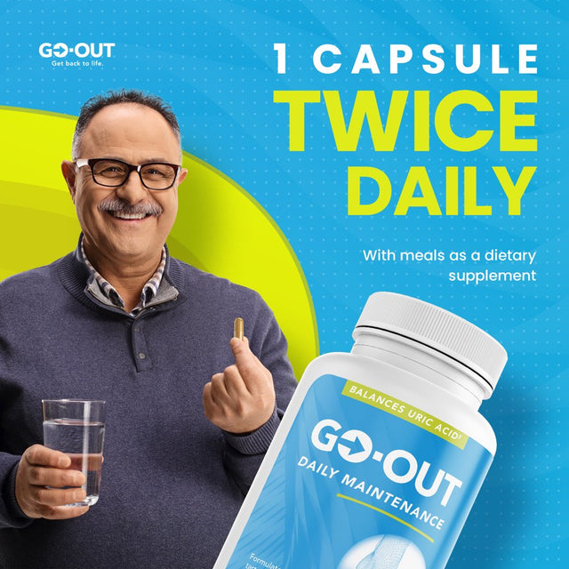Go-Out Plex Daily Maintenance - 90 Capsules