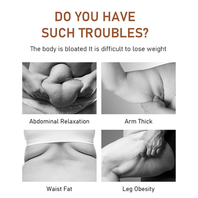 Kokovifyves Beauty & Personal Care Abdominal Massage Essential Oil Fitness Exercise Sweating Fever Fat Burning Fat Burst Milk Essential Oil(30Ml)