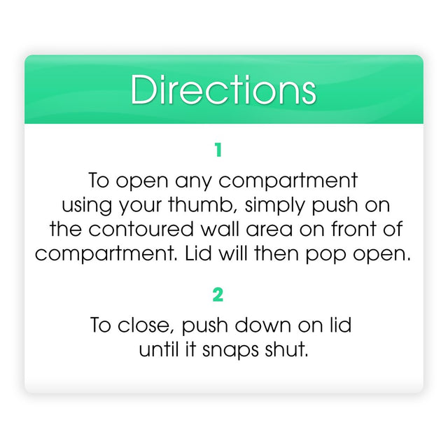 Equate XL AM/PM Weekly Pill Planner, 7.5"