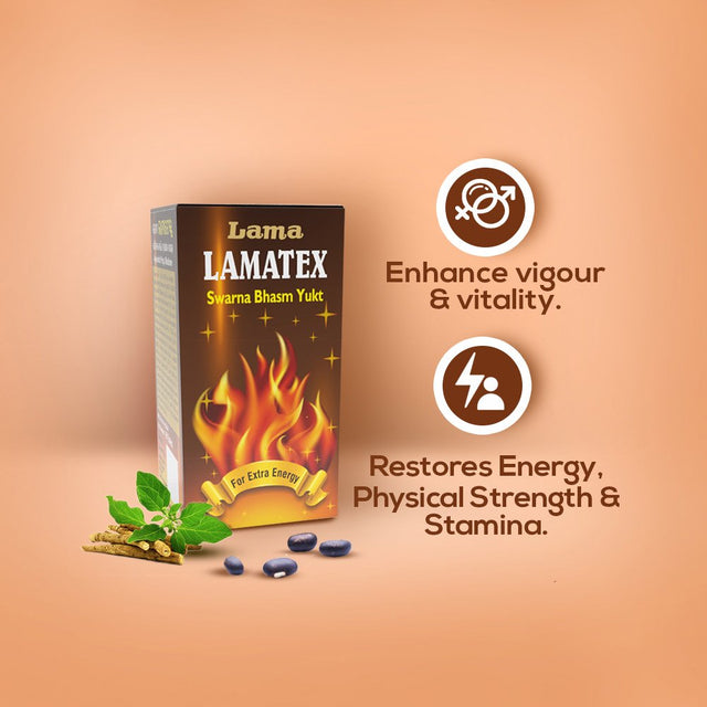 Lama Lamatex Swarna Bhasm Yukt 30 Tablet
