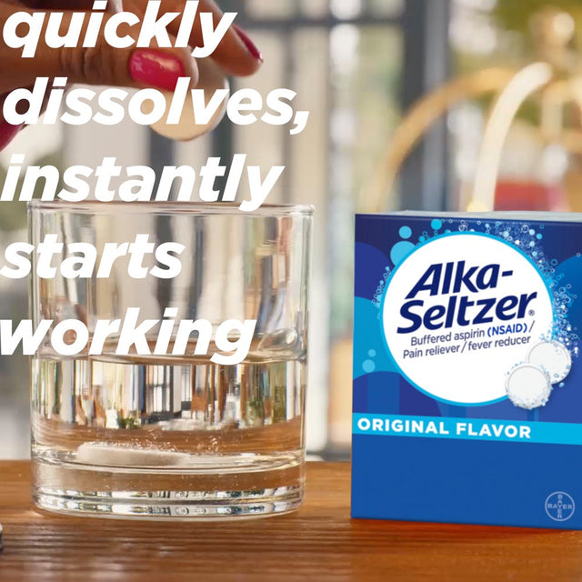 Alka-Seltzer Original Effervescent Tablets, 24 Ct
